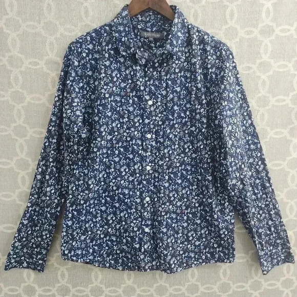 Slate & Ston Button down Long sleeve Floral Print Men's shirt M - Picture 1 of 7